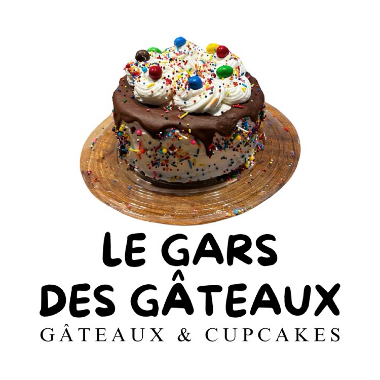 Logo Le Gars des G&acirc;teaux, g&acirc;teaux et cupcakes