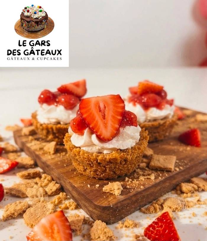 Mes petites tartes Graham aux cerises